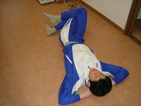 ���Α��ɓ|���Ă���ʐ^